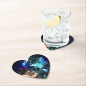 Dessous-de-verre En Papier Papillon de nuit (En situation)