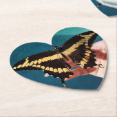 Dessous-de-verre En Papier Papillon Grand Porte-queue (Incliné)