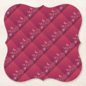 Dessous-de-verre En Papier Papillons (Devant)