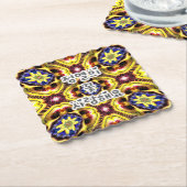 Dessous-de-verre En Papier Passiflora Caerulea Motif (Incliné)