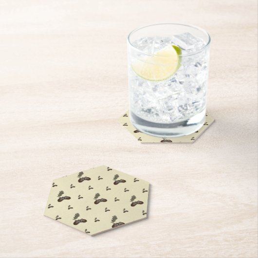 Dessous-de-verre En Papier pattern_4_gland_2 (En situation)