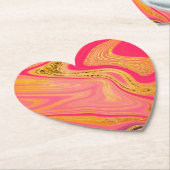 Dessous-de-verre En Papier pattern abstract marbled (Incliné)