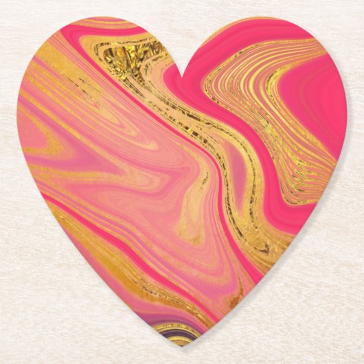 Dessous-de-verre En Papier pattern abstract marbled (Devant)