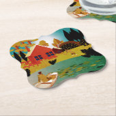 Dessous-de-verre En Papier Pêcheurs (Incliné)