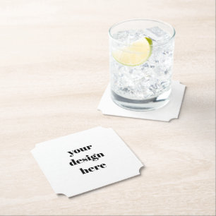 Dessous-de-verre En Papier Personnaliser ou Customiser
