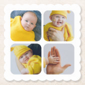 Dessous-de-verre En Papier Personnalisez facilement votre propre photo unique (Devant)