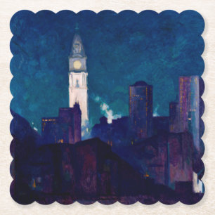 Dessous-de-verre En Papier Philadelphie, tableau de Hugh Breckenridge