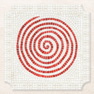 Dessous-de-verre En Papier PINWHEEL MOSAIC Billet Dessous de verre papier