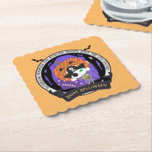 Dessous-de-verre En Papier Pirate squelette