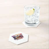 Dessous-de-verre En Papier Pit Bull Halloween Thanksgiving Noël Classique (En situation)