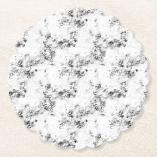 Dessous-de-verre En Papier plan de terrain Dix-sept