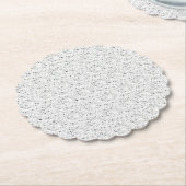 Dessous-de-verre En Papier point Design Neuf (Incliné)