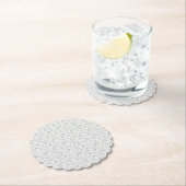 Dessous-de-verre En Papier point Design Neuf (En situation)