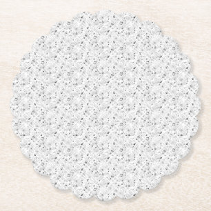 Dessous-de-verre En Papier point Design Neuf
