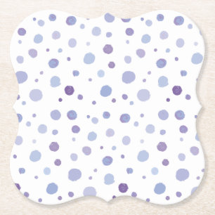 Dessous-de-verre En Papier pois peint à la main