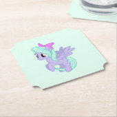 Dessous-de-verre En Papier Poney (Incliné)