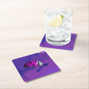 Dessous-de-verre En Papier Poupée Ladybug