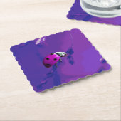 Dessous-de-verre En Papier Poupée Ladybug (Incliné)