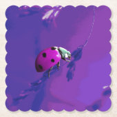 Dessous-de-verre En Papier Poupée Ladybug (Devant)