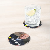 Dessous-de-verre En Papier Président Joe Biden Approbation (En situation)