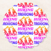 Dessous-de-verre En Papier Randonnée ou trekking (Devant)