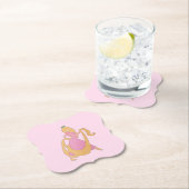 Dessous-de-verre En Papier Rapunzel (En situation)