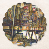 Dessous-de-verre En Papier Rend la créativité plus éclatante (Devant)