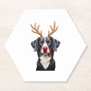 Dessous-de-verre En Papier Renne Grand Danois Noël Grand Danois Chien Maman D
