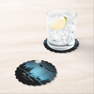 Dessous-de-verre En Papier Rennes adorables la nuit