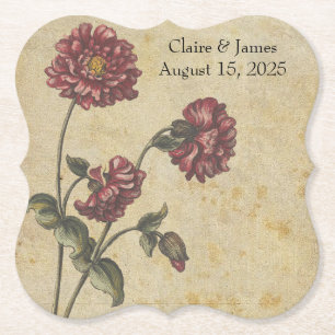 Dessous-de-verre En Papier Romance gothique Mariage Dessous de verre papier f