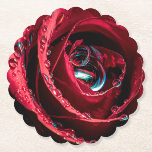 Dessous-de-verre En Papier Rose de thé