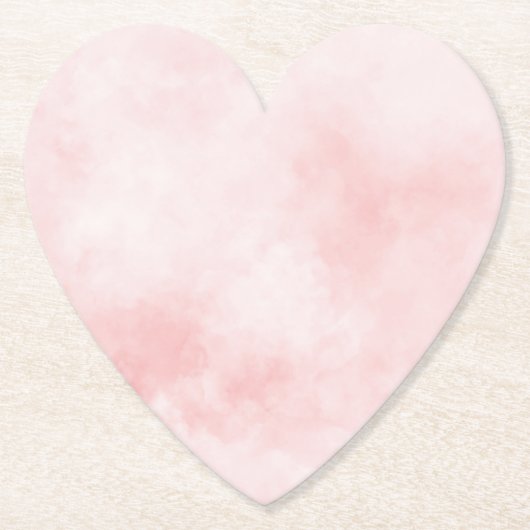 Dessous-de-verre En Papier Rose pâle (Devant)