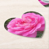 Dessous-de-verre En Papier Rose romantique 'Léonard de Vinci' (Incliné)