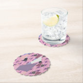 DESSOUS-DE-VERRE EN PAPIER SAILS ABSTRAIT (En situation)