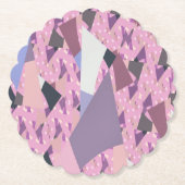 DESSOUS-DE-VERRE EN PAPIER SAILS ABSTRAIT (Devant)