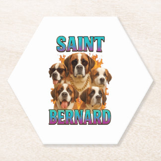 Dessous-de-verre En Papier Saint Bernard 