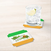 Dessous-de-verre En Papier Saint-Patrick (En situation)
