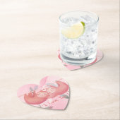 Dessous-de-verre En Papier Saint Valentin (En situation)
