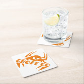 Dessous-de-verre En Papier Saison Éffrayante de Ghost Go (En situation)