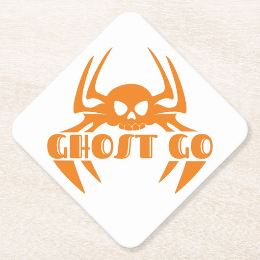 Dessous-de-verre En Papier Saison Éffrayante de Ghost Go (Devant)