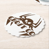 Dessous-de-verre En Papier Saison Éffrayante de Ghost Go (Incliné)