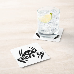 Dessous-de-verre En Papier Saison Éffrayante de Ghost Go