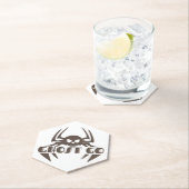 Dessous-de-verre En Papier Saison Éffrayante de Ghost Go (En situation)