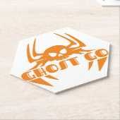 Dessous-de-verre En Papier Saison Éffrayante de Ghost Go (Incliné)