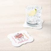 Dessous-de-verre En Papier Scooti Boot super Éffrayant Skeleton Halloween Ret (En situation)