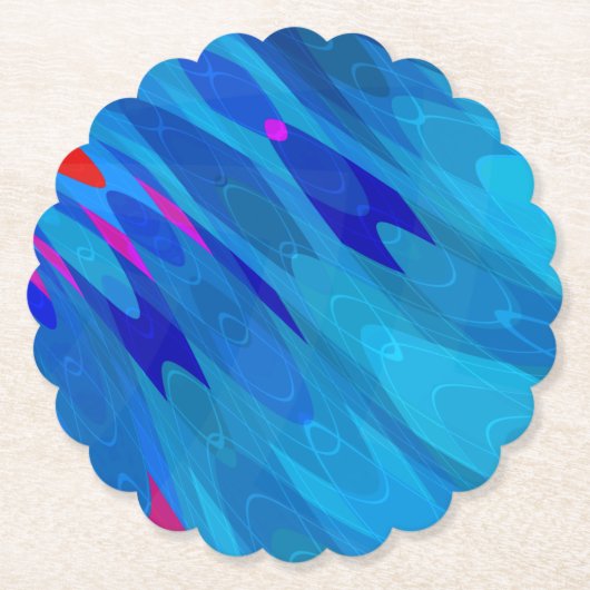 Dessous-de-verre En Papier Sea Rip (Devant)