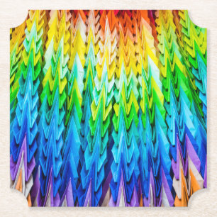 Dessous-de-verre En Papier Senbazuru ou mille grues origami