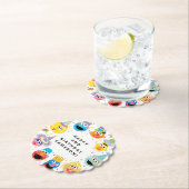 Dessous-de-verre En Papier Sesame Street Pals Confetti Anniversaire (En situation)