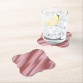 Dessous-de-verre En Papier Silk Cloth Texture Background-15819 (En situation)