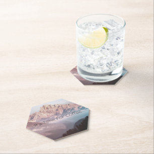 Dessous-de-verre En Papier Sip in Style - Dessous de verre personnalisé avec